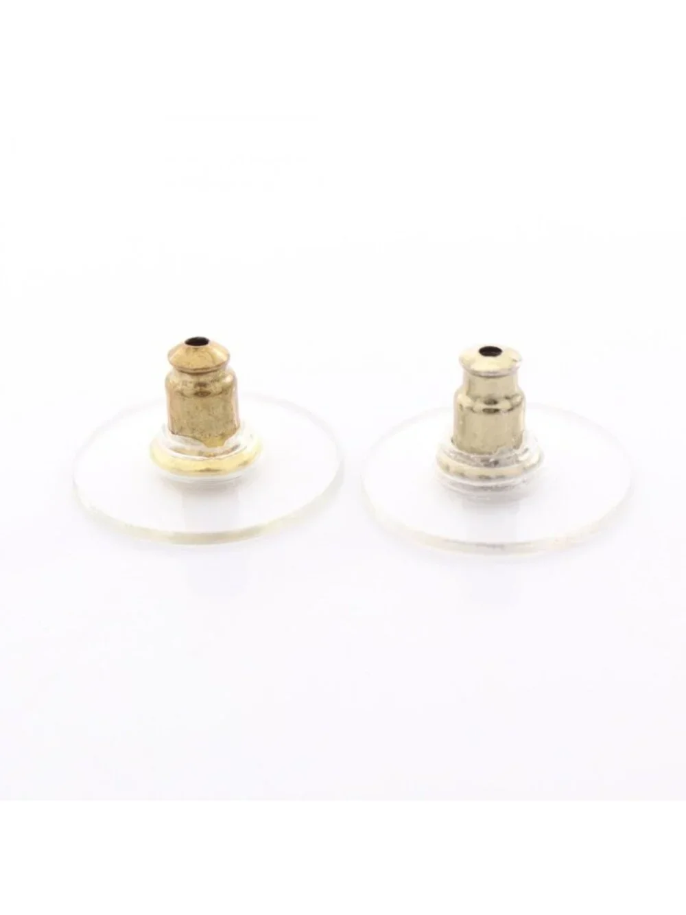 Chanel Earrings CC Logo Heart